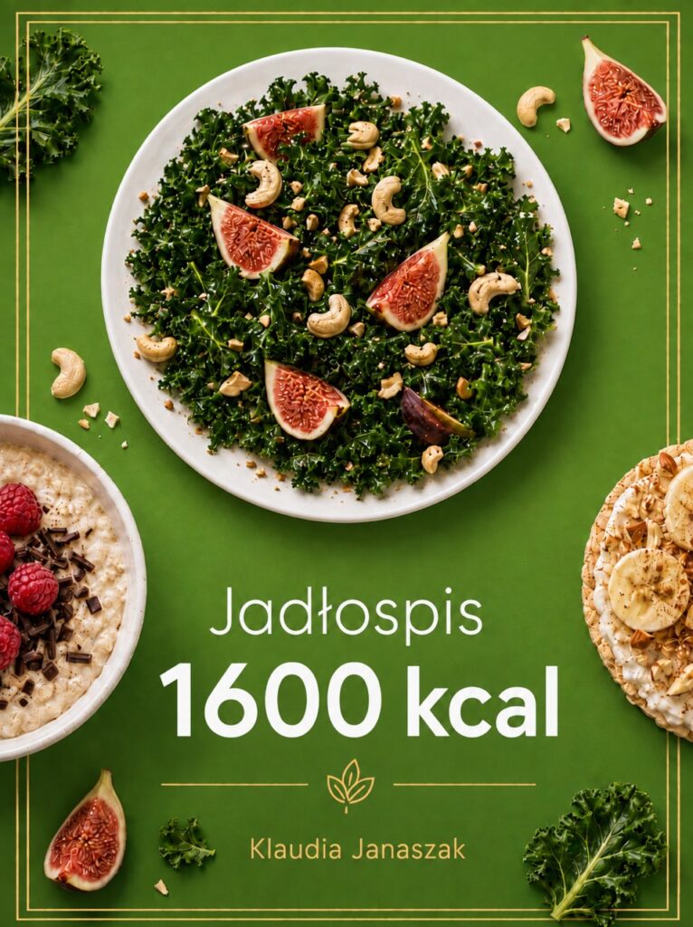 Okładka jadłospisu na 1600 kcal