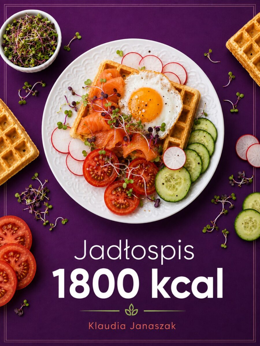 Okładka jadłospisu na 1800 kcal