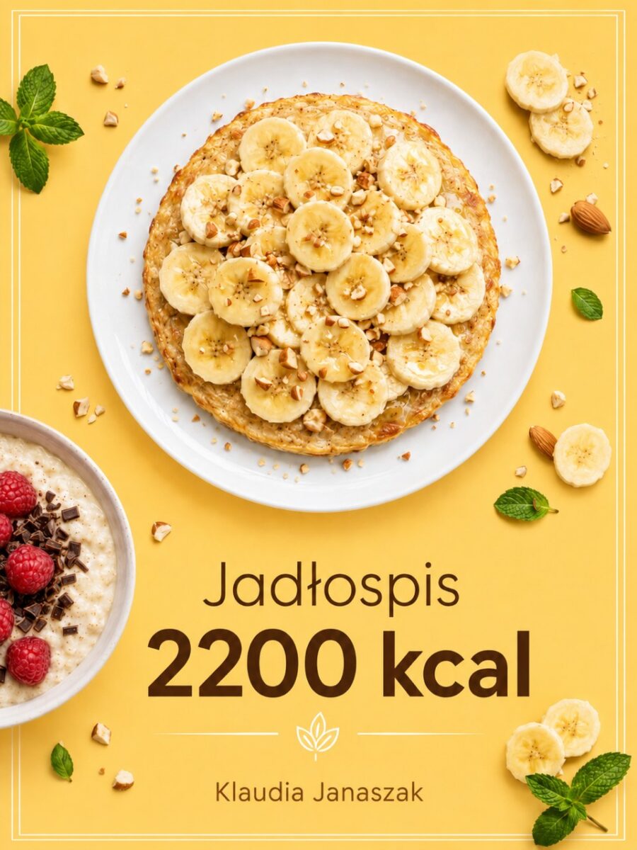 Okładka jadłospisu na 2200 kcal