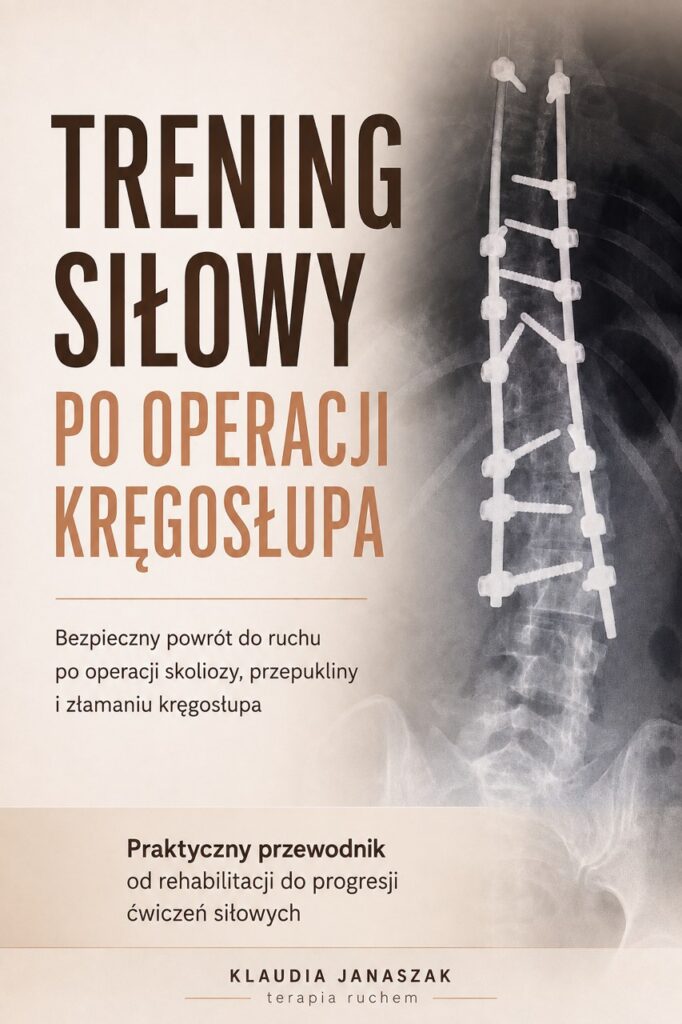 Okładka poradnika: Trening siłowy po operacji kręgosłupa